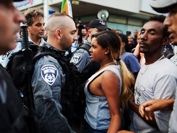 Unidentified Ethiopian-Israeli woman, Tel Aviv – May 2016 