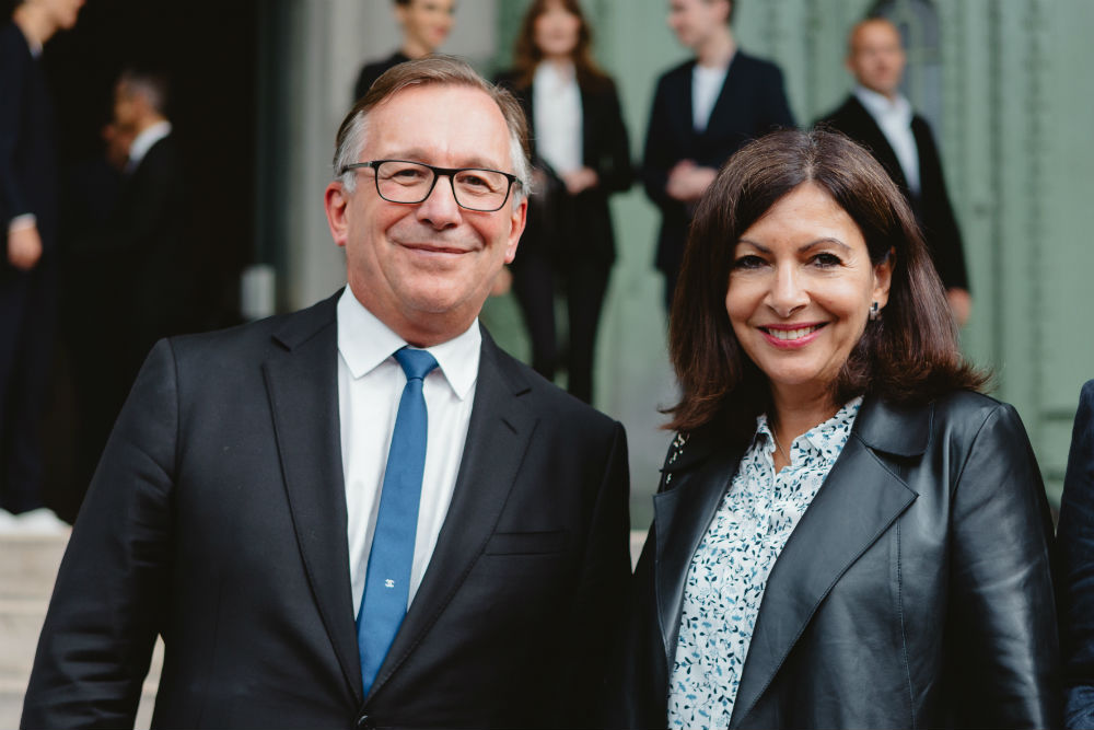 Karl for ever - picture Alix Marnat - Bruno Pavlovsky & Anne Hidalgo