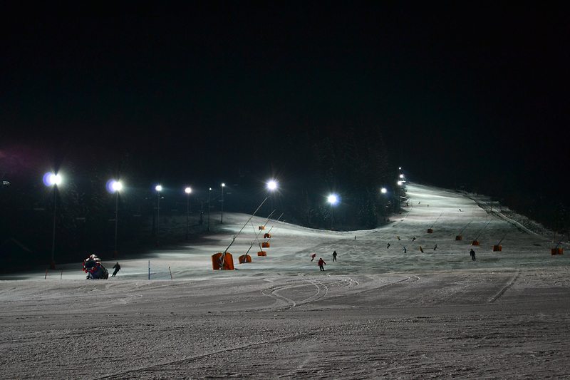 Noćno skijanje / Kranjska Gora