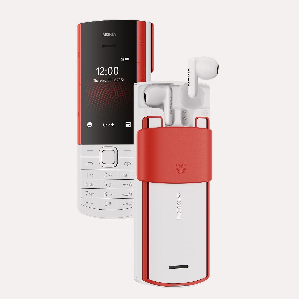 Nokia 5710 XpressAudio WHITE-RED 