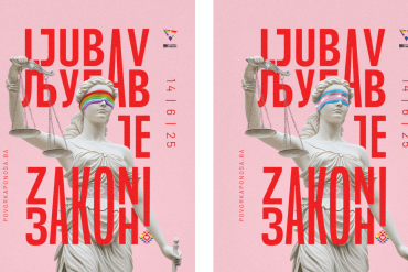 bh povorka ponosa ljubav je zakon