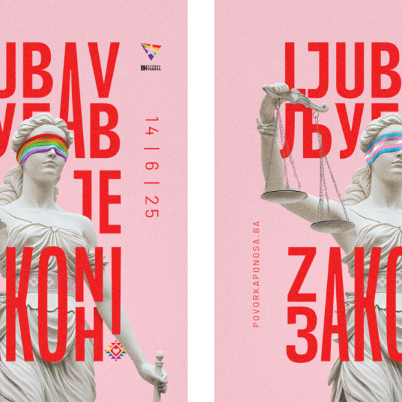 bh povorka ponosa ljubav je zakon