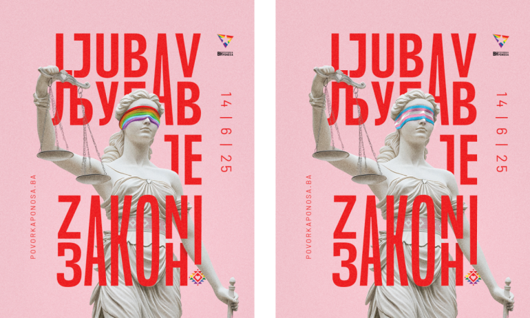 bh povorka ponosa ljubav je zakon