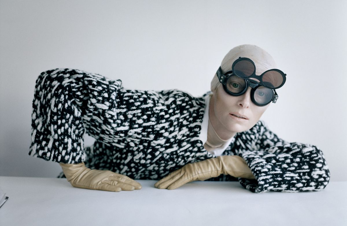 Tilda Swinton, Fashion: Yves Saint Laurent, Reykjavik, 2011 © Tim Walker