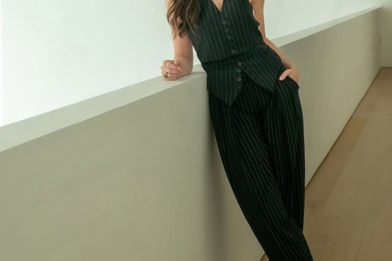 Andy Sachs in Jean Paul Gaultier