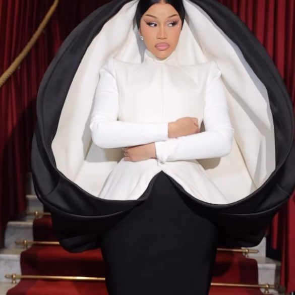 cardi b paris haute couture week