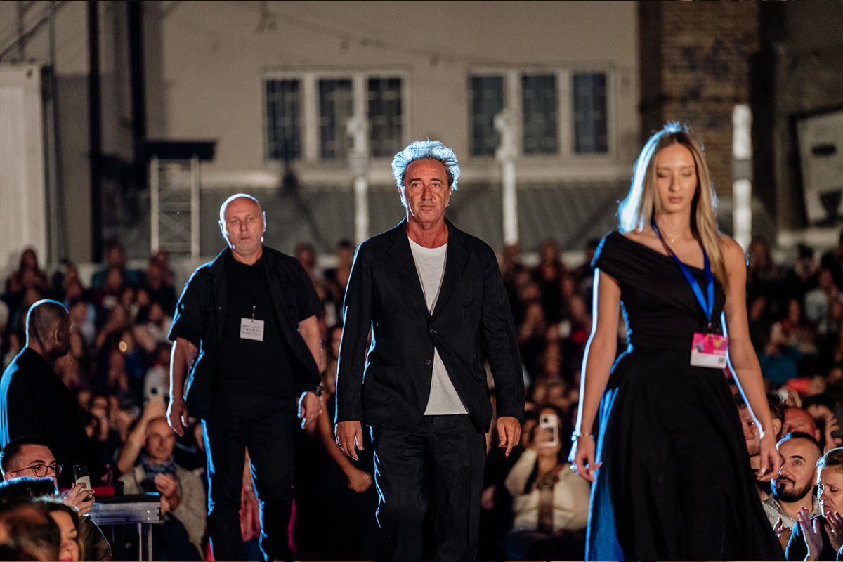 Jovan Marjanović and Paolo Sorrentino, Coca-Cola Open Air Cinema, 31st Sarajevo Film Festival, 2025 (C) Obala Art Centar 
