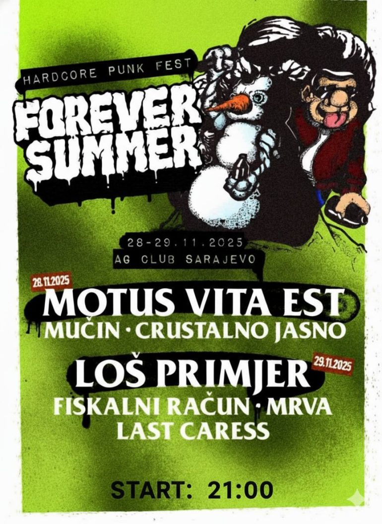 Forever Summer Fest stiže u Sarajevo