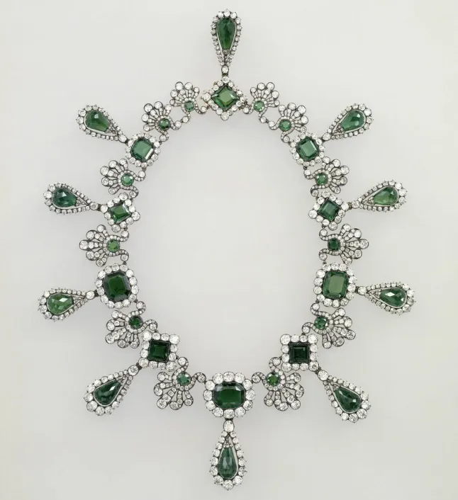 Marie-Louise's Emerald Necklace