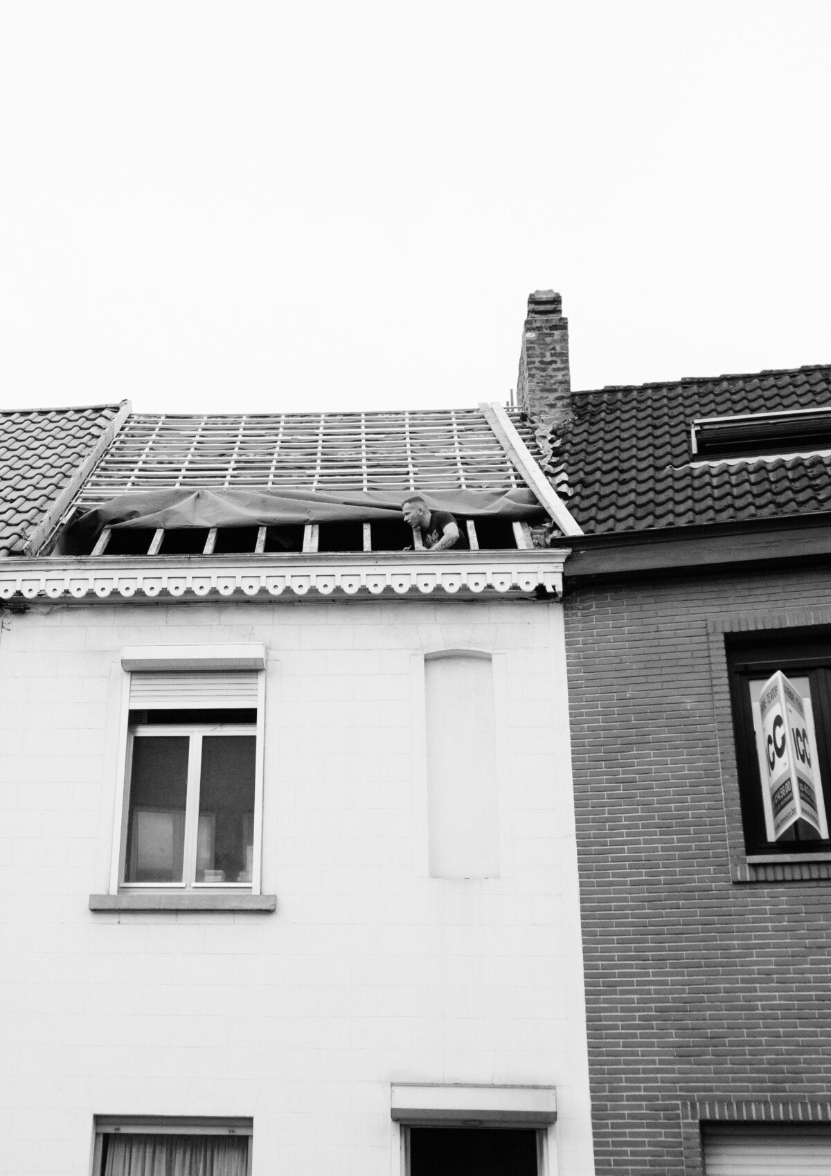 24. Mladen Bundalo, Rue du Broeck 30, 1070 Anderlecht, 2025. Research and film project poster, 59,4 x 84,1 cm. © Mladen Bundalo. Courtesy the Artist