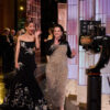 Rose Byrne and Melissa McCarthy backstage during the live 98th Oscars® at the Dolby Theatre at Ovation Hollywood in Los Angeles, CA, on Sunday, March 15, 2026.