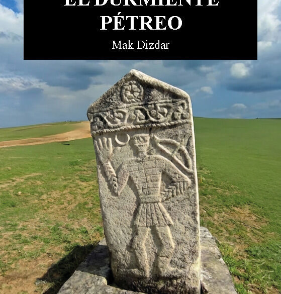 Naslovnica knjige „El Durmiente Pétreo“ (Kameni spavač) na španskom jeziku.