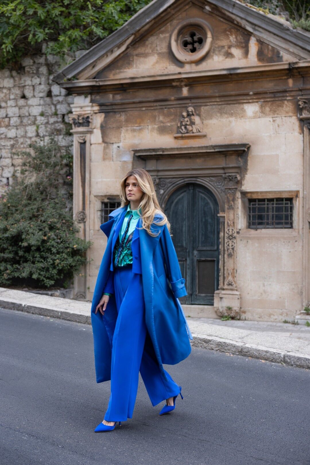 Belma Tvico Continuum SS 2026 royal blue odijelo kaput Dubrovnik