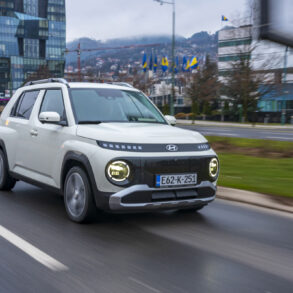 Hyundai Inster u gradskoj vožnji Sarajevo, električni A-segment model