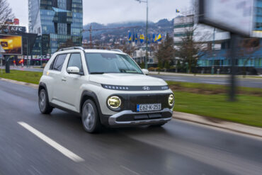 Hyundai Inster u gradskoj vožnji Sarajevo, električni A-segment model