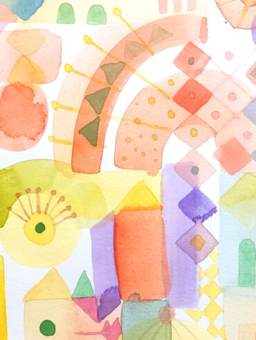 Akvarel Aleksandre Nine Knežević "Invisible Cities: Fisherman", odabran na Women in Art Fair London 2026