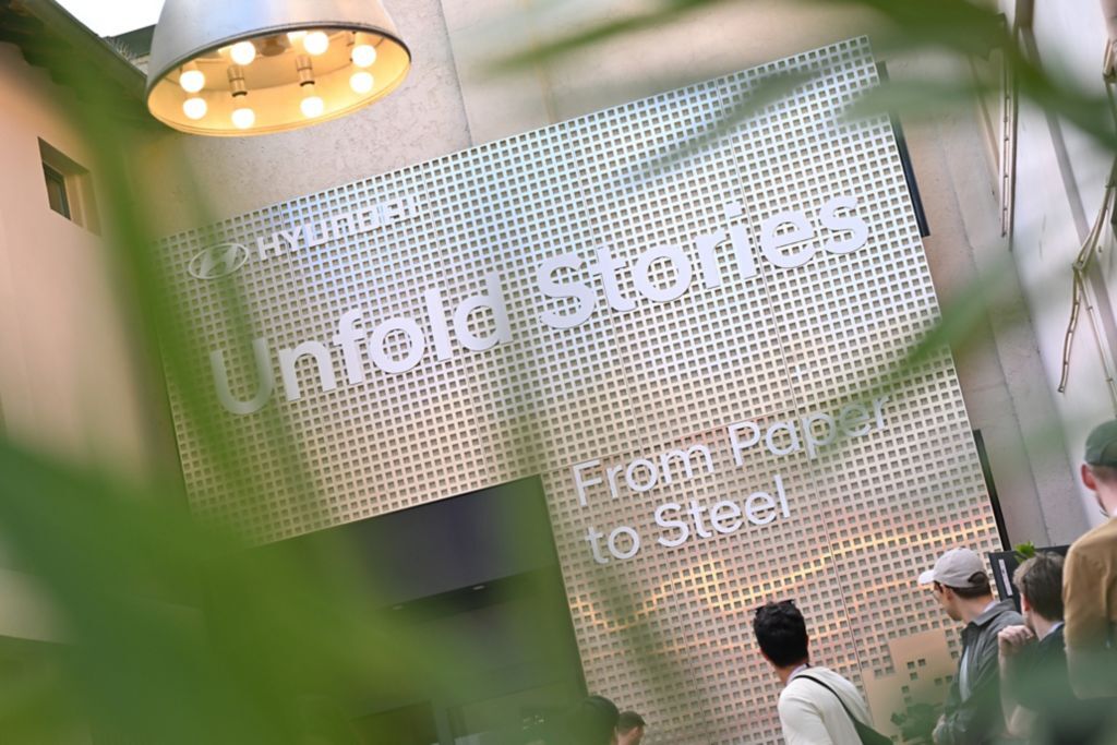 Detalj iz Hyundai salona na Milano Design Weeku 2026