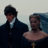 Cathy (Margot Robbie) i Heathcliff (Jacob Elordi) u emocionalnoj konfrontaciji, iz filma Orkanski visovi (2026)