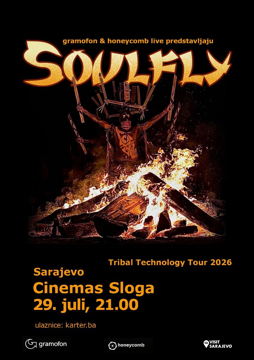 poster Soulfly Sarajevo