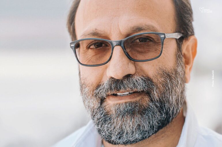 Asghar Farhadi, iranski reditelj i dobitnik dva Oscara, dobitnik Počasnog Srca Sarajeva na 32. Sarajevo Film Festivalu