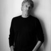 Poljski reditelj Paweł Pawlikowski, autor filma Očevina, crno-bijeli portret