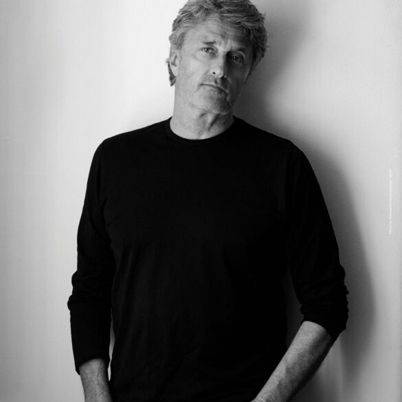 Poljski reditelj Paweł Pawlikowski, autor filma Očevina, crno-bijeli portret