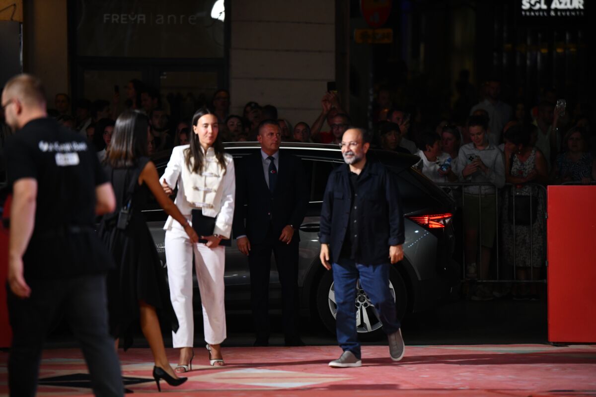Asghar Farhadi na crvenom tepihu Sarajevo Film Festivala. Foto FBL