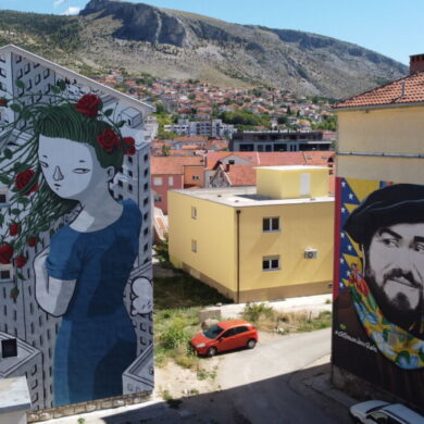 Mostar street art