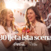 Helena Vuković i prijateljica kucaju Coca-Colom na ulici uz slogan 30 ljeta ista scena, kampanja Sarajevo Film Festivala 2026