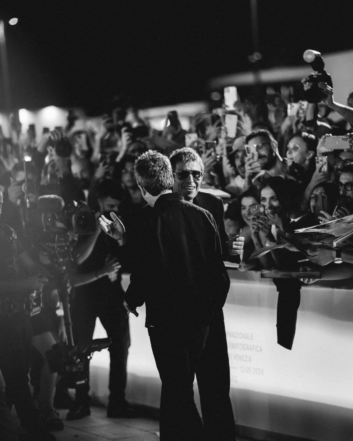 Liam i Noel Gallagher na premijeri Oasisa u Veneciji