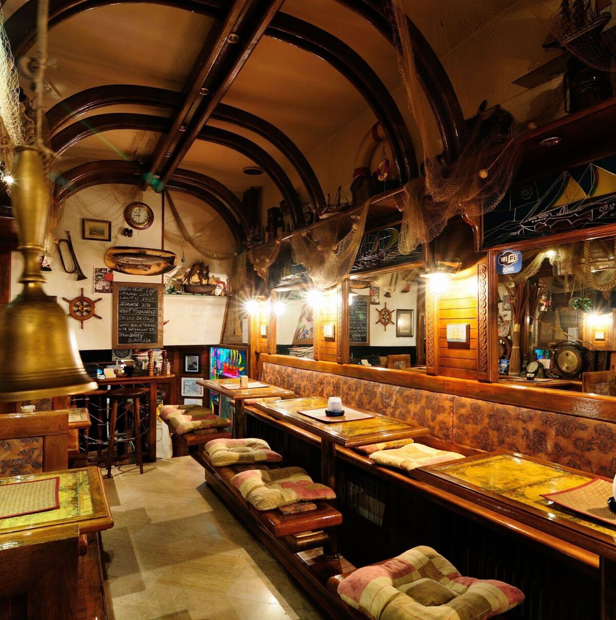 Interijer restorana Karuzo u Sarajevu